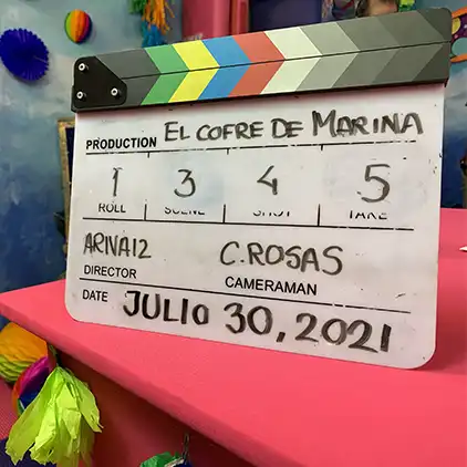 Claqueta Cofre de Marina